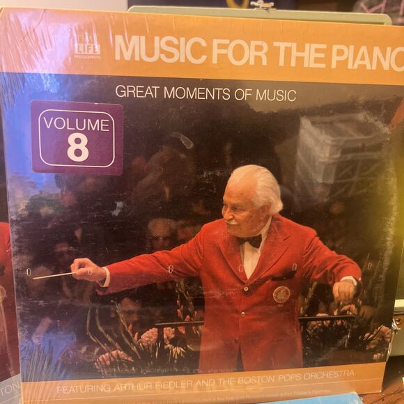 6 Time Life NEW Great Moments Of Music LP Records Arthur Fiedler & Boston SEALED - Picture 2 of 7